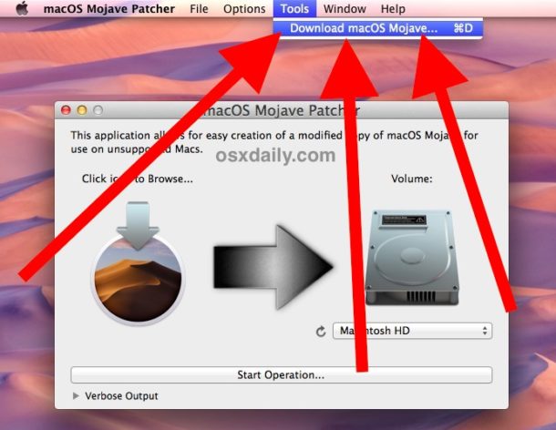 Apple macos mojave download problems